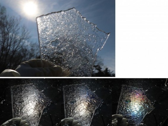 氷の七変化