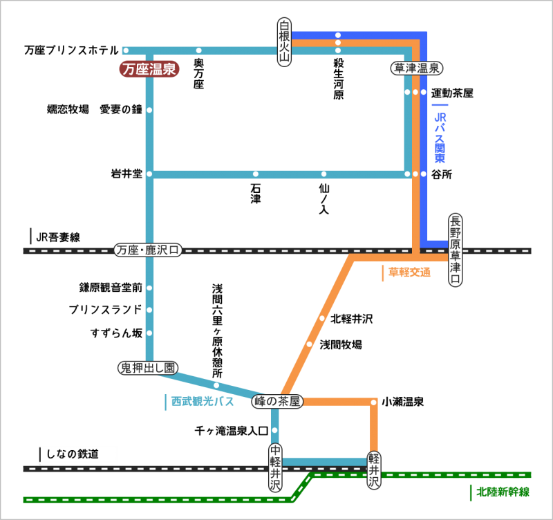 バス路線図